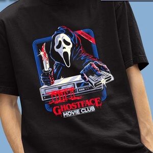 Ghostface Movie Club Horror T-shirt